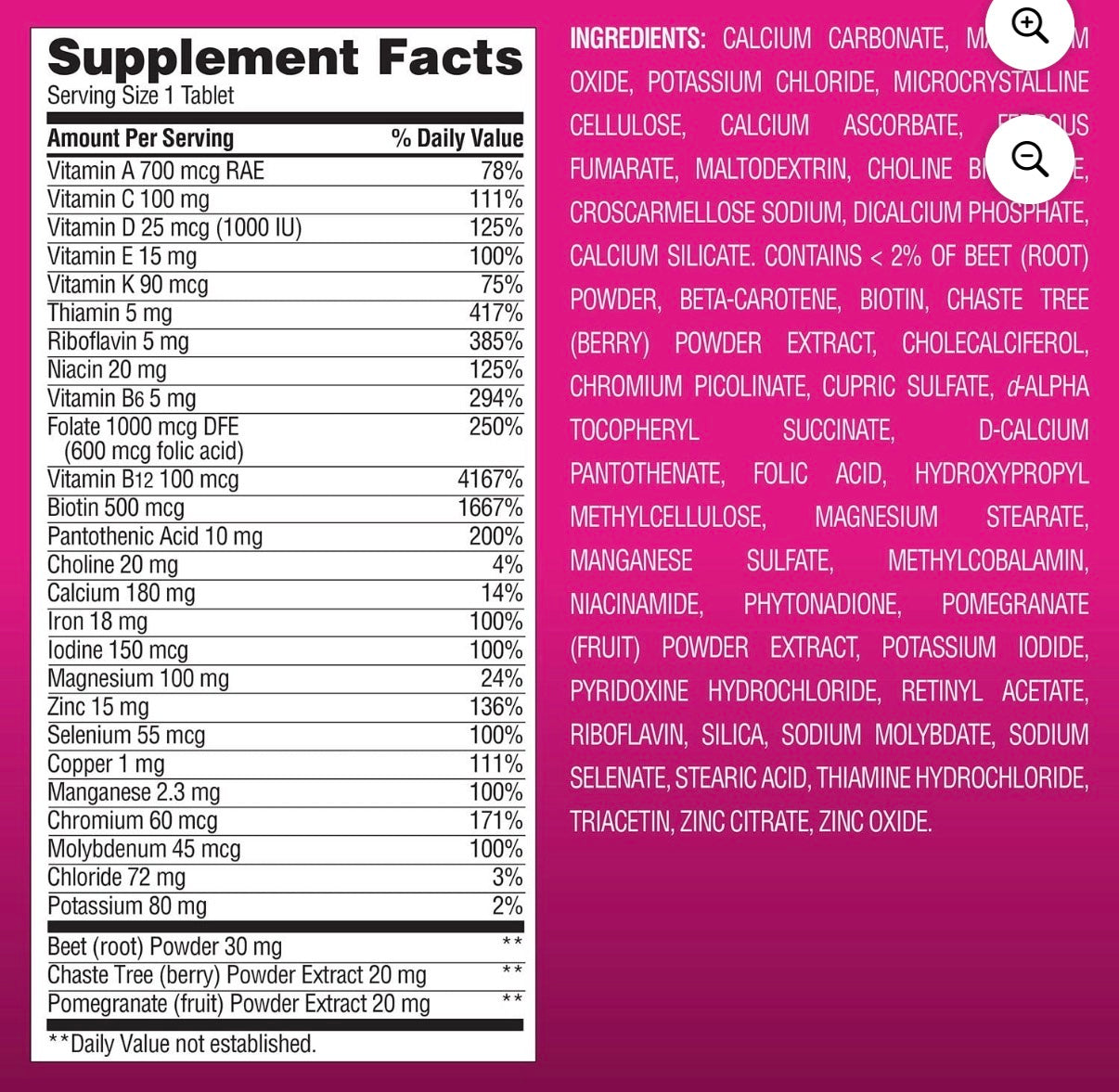 MULTIVITAMINICO MULHERES - 275 DOSES
