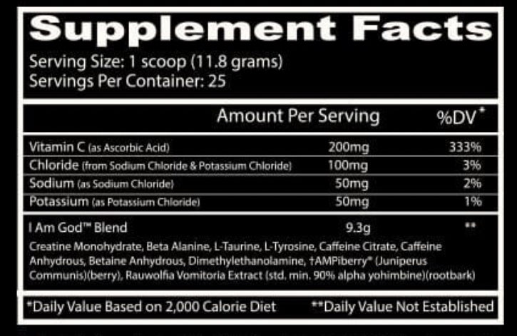 PSYCHOTIC I AM GOD - 293G