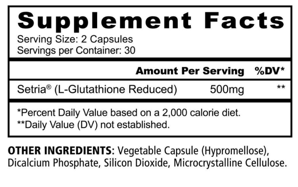 LIPOSOMAL GLUTATHIONE - 60 CAPSULAS