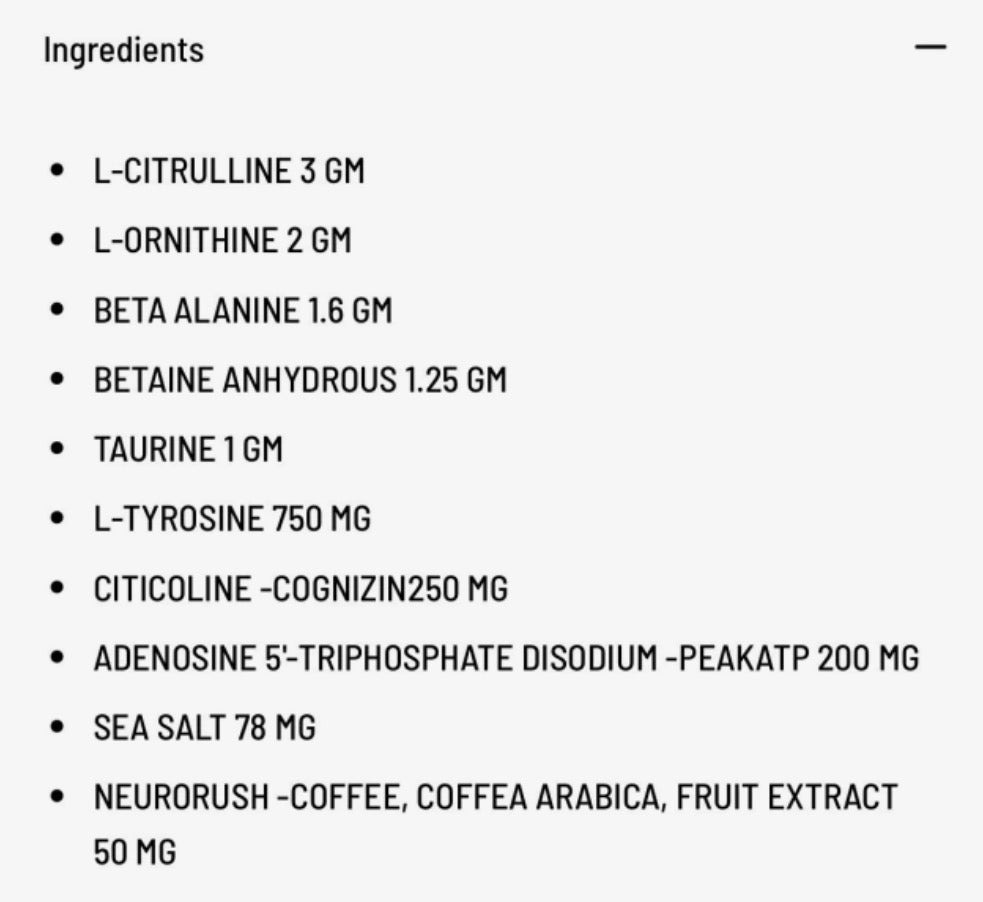 PRÉ TREINO AN PERFORMANCE SEM CAFEINA - 390G