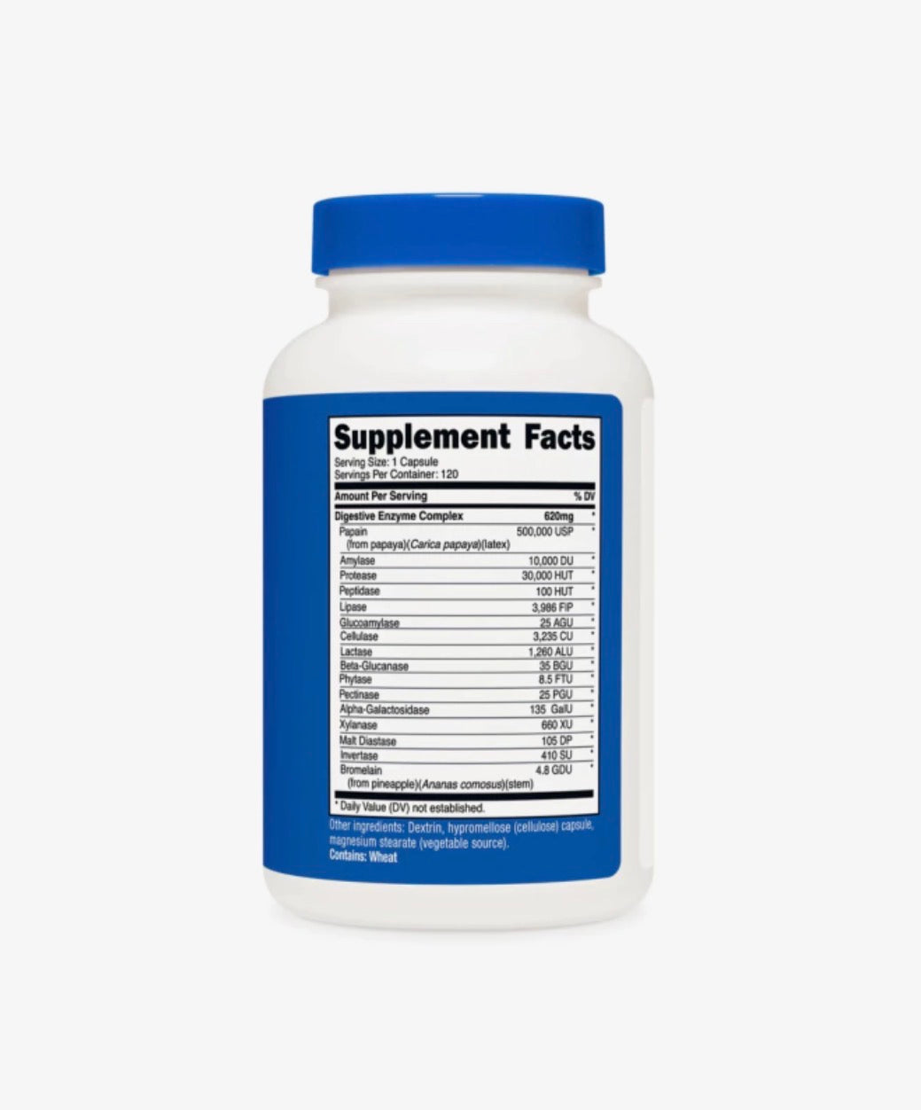 ENZIMA DIGESTIVA NUTRICOST - 120 DOSES