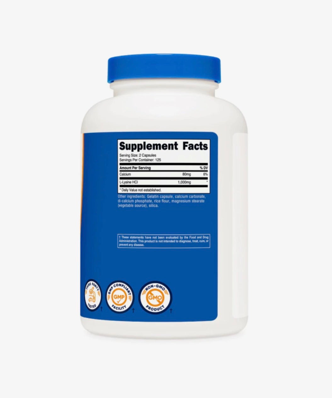 L-LYSINE NUTRICOST 250 CAPSULES