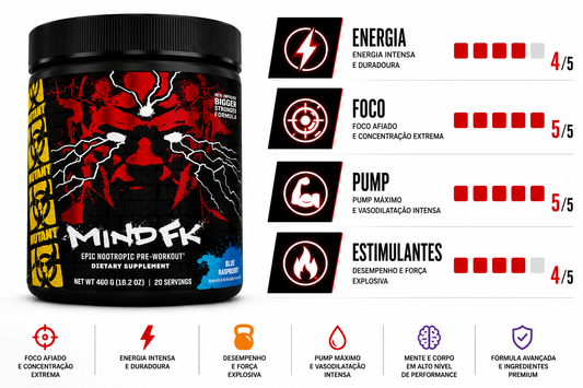 PRÉ TREINO MINDFK - 460G