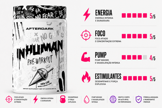 PRÉ TREINO AFTERDARK INHUMAN - 340G