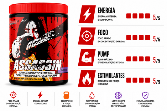 PRÉ TREINO ASSASSIN - 760G