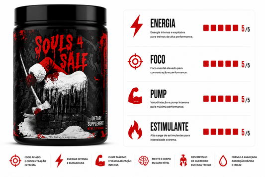 PRÉ TREINO SOULS 4 SALE - 417G