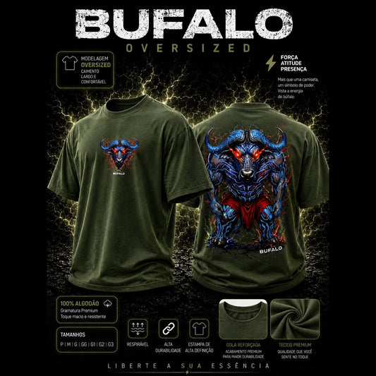 CAMISA OVERSIZED VERDE MILITAR