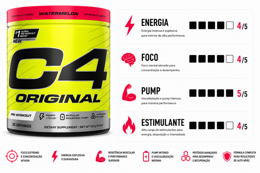 PRÉ TREINO C4 IMPORTADO - 267G