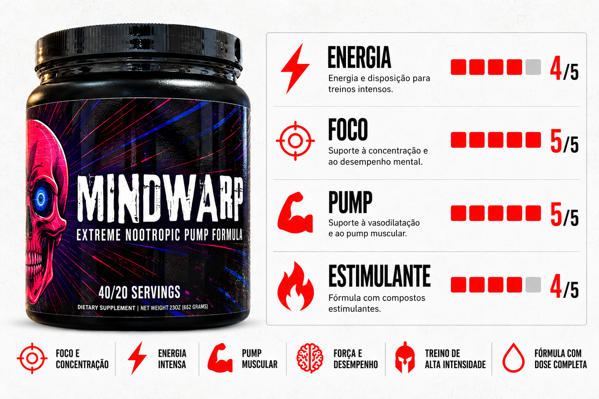 PRÉ TREINO MINDWARP - 652G