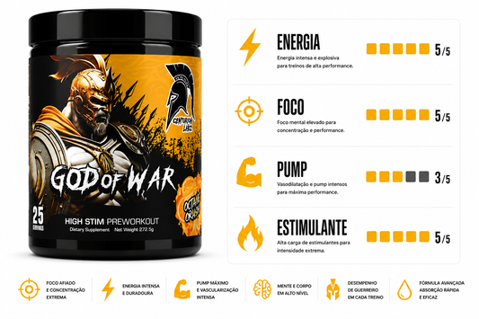 PRÉ TREINO GOD OF WAR - 287G
