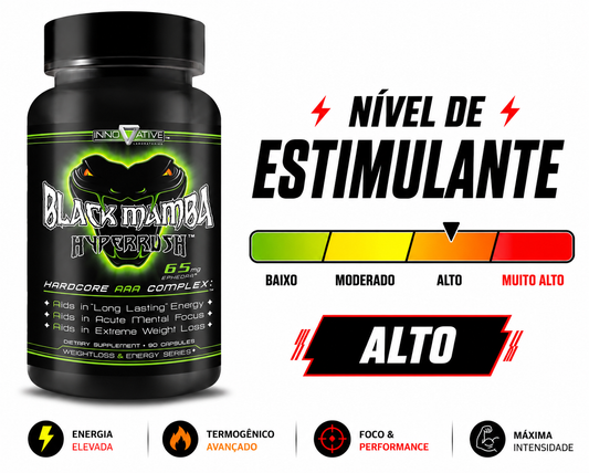 BLACK MAMBA IMPORTADO - 90 CÁPSULAS