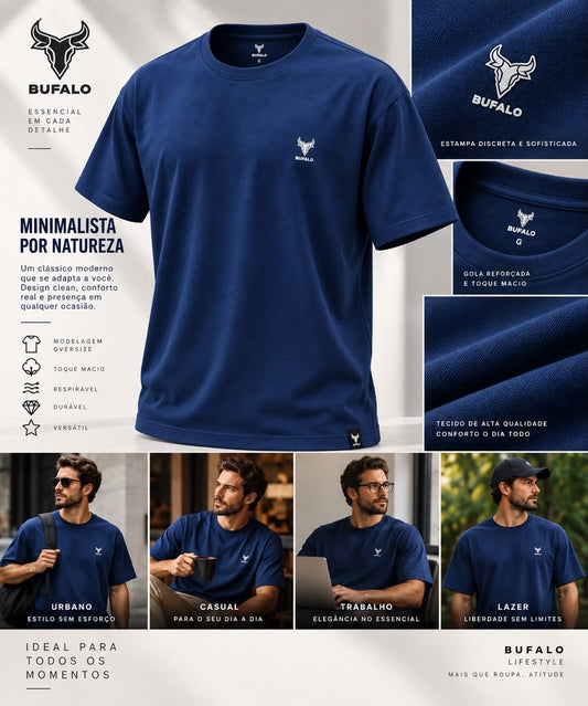 CAMISA BUFALO PRIME AZUL