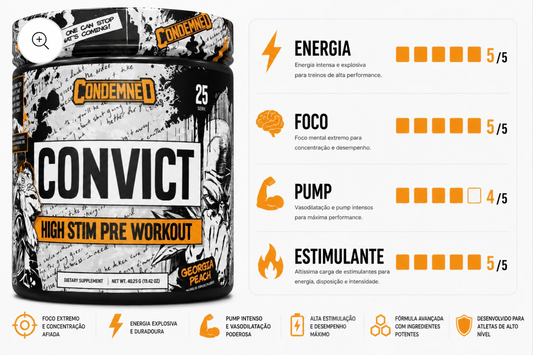 PRÉ TREINO CONVICT 418G