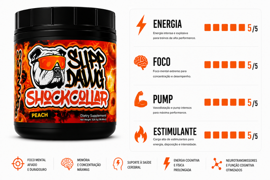 PRÉ TREINO SUPP DAWG SHOCKCOLLAR 529G