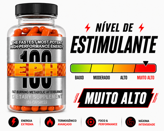 TERMOGÊNICO IMPORTADO EPH100 - 60 CÁPSULAS
