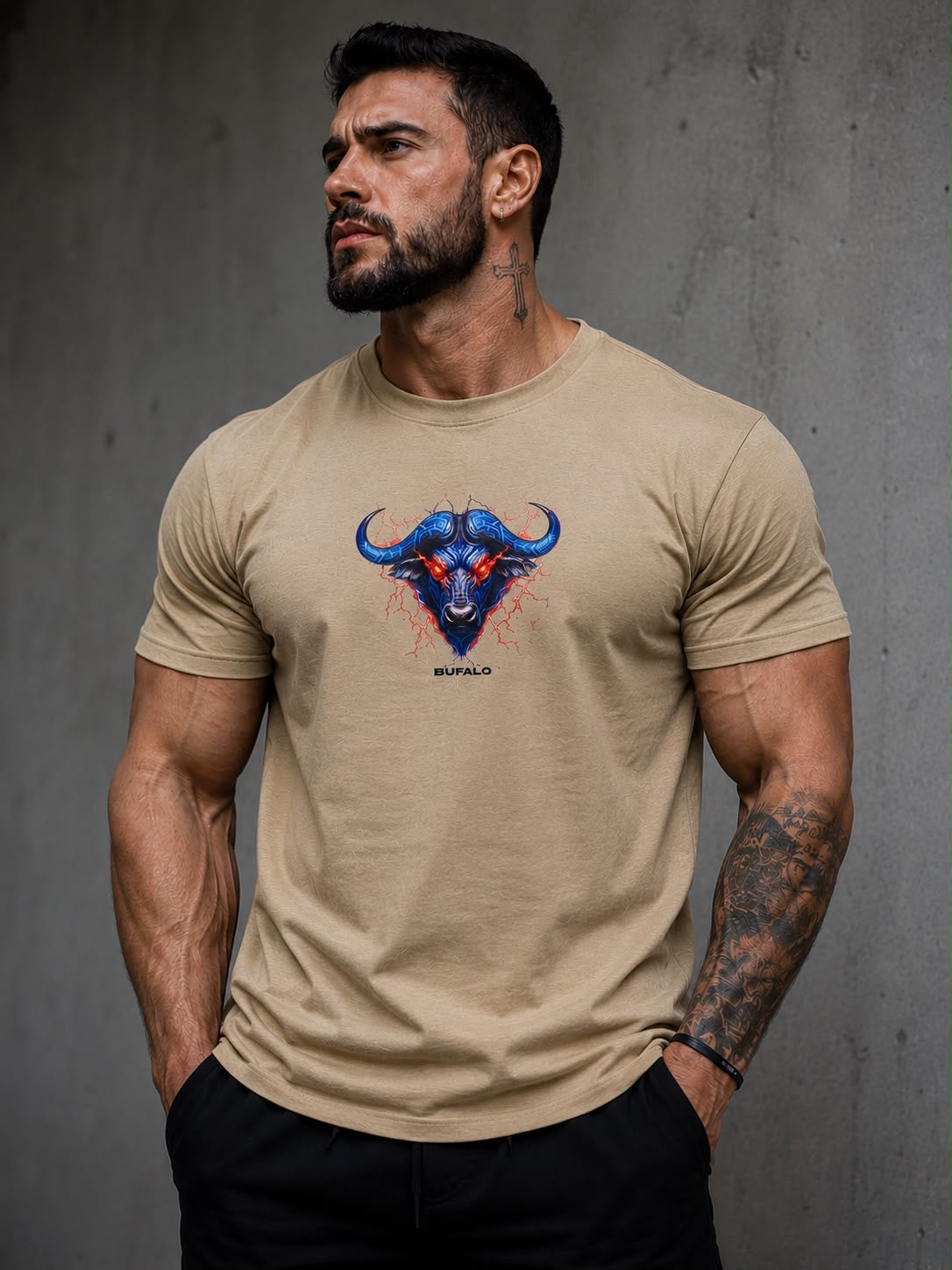 CAMISA OVERSIZED BEGE