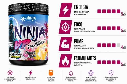 PRÉ TREINO NINJA UP - 410G
