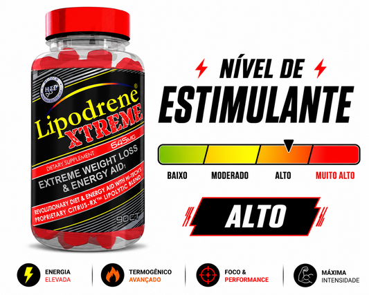 LIPODRENE EXTREME IMPORTADO - 90 CAPSULAS