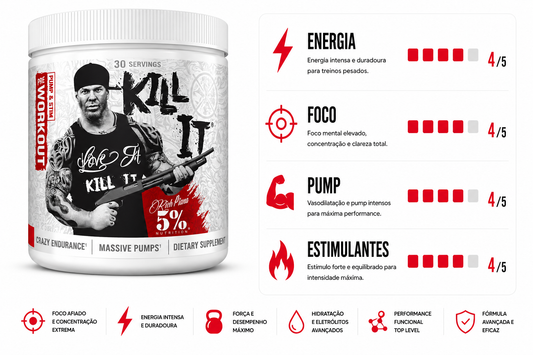 PRÉ TREINO IMPORTADO KILL IT - 400G