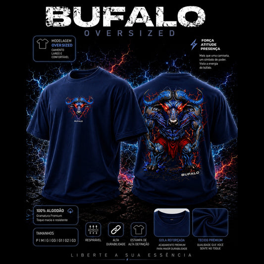 CAMISA OVERSIZED AZUL MARINHO