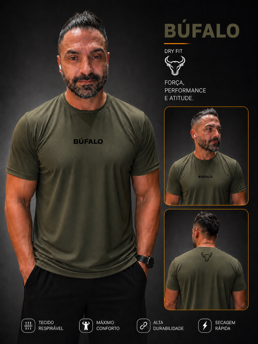 CAMISAS DRYFIT VERDE MILITAR