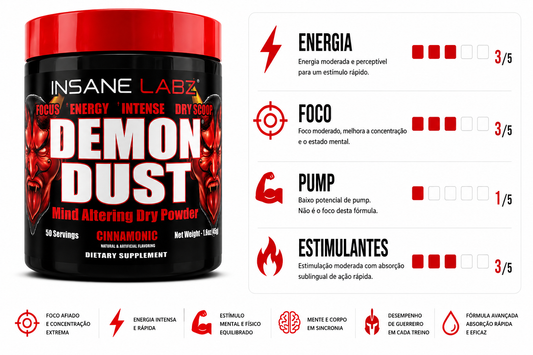 PRÉ TREINO DEMON DUST - 52G