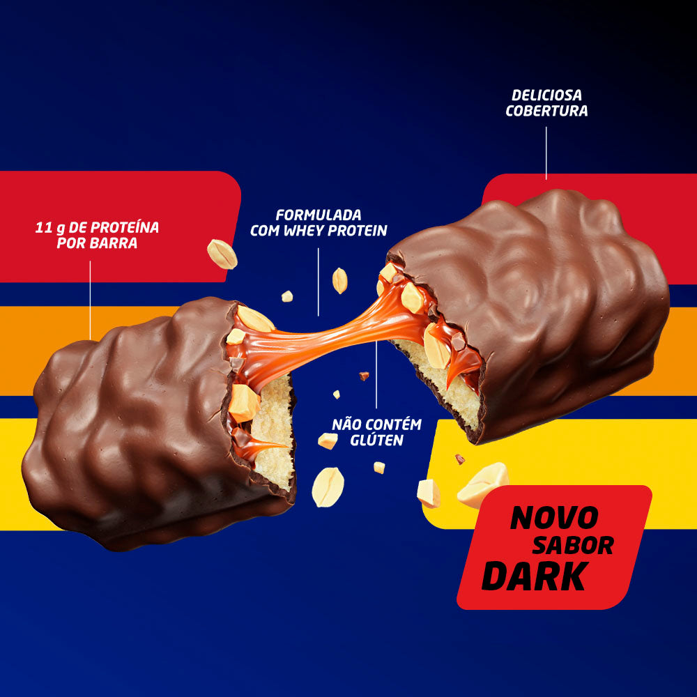 BARRA DE PROTEINA CHARGE DARK - 45G