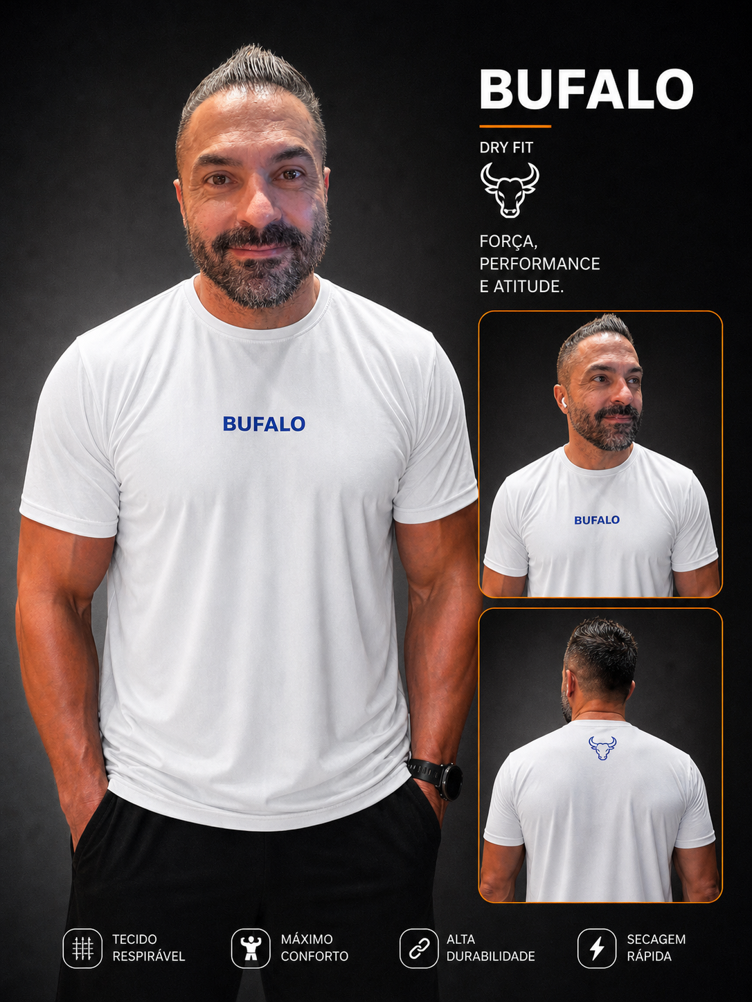 CAMISAS DRYFIT BRANCA
