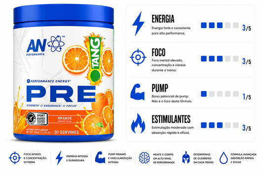 PRÉ TREINO AN PERFORMANCE - 390G