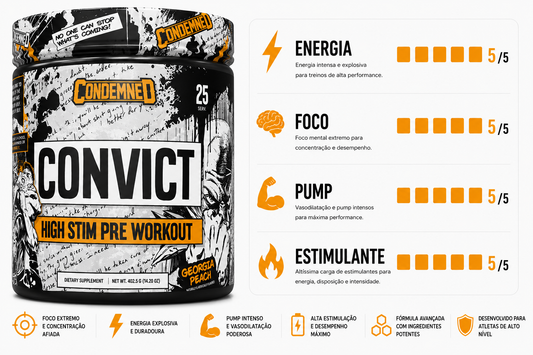 PRÉ TREINO CONVICT 418G