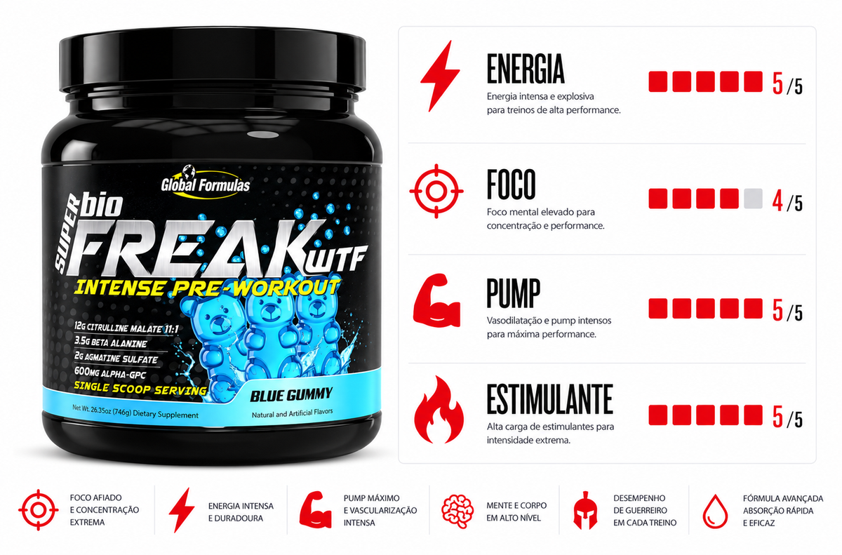 PRÉ TREINO FREAK WTF - 746G