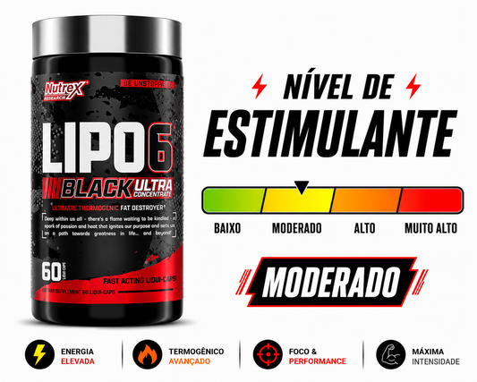 LIPO 6 BLACK ULTRA CONCENTRADO - IMPORTADO