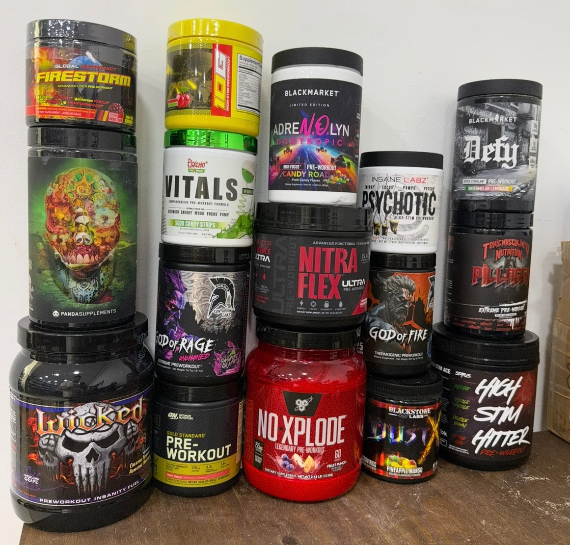 DOSES DE PRÉ TREINO AVULSA