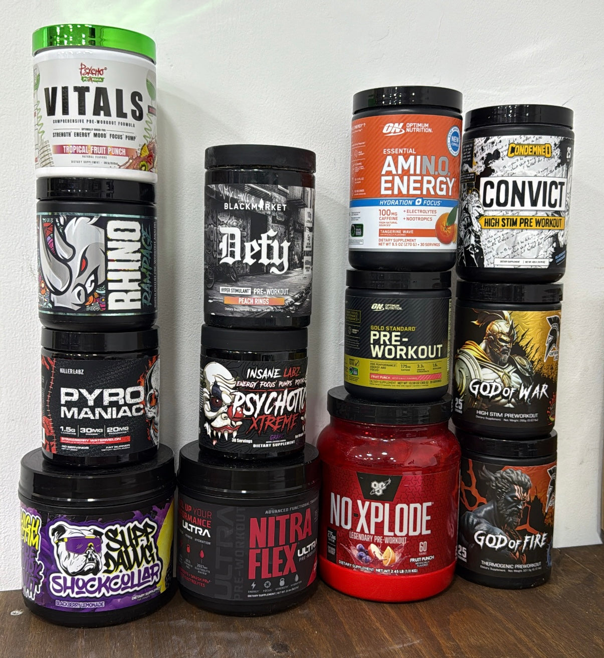 DOSES DE PRÉ TREINO AVULSA