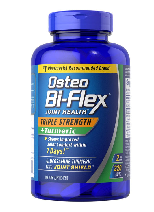 OSTEO BI-FLEX + CURCUMA 220 TABLETES
