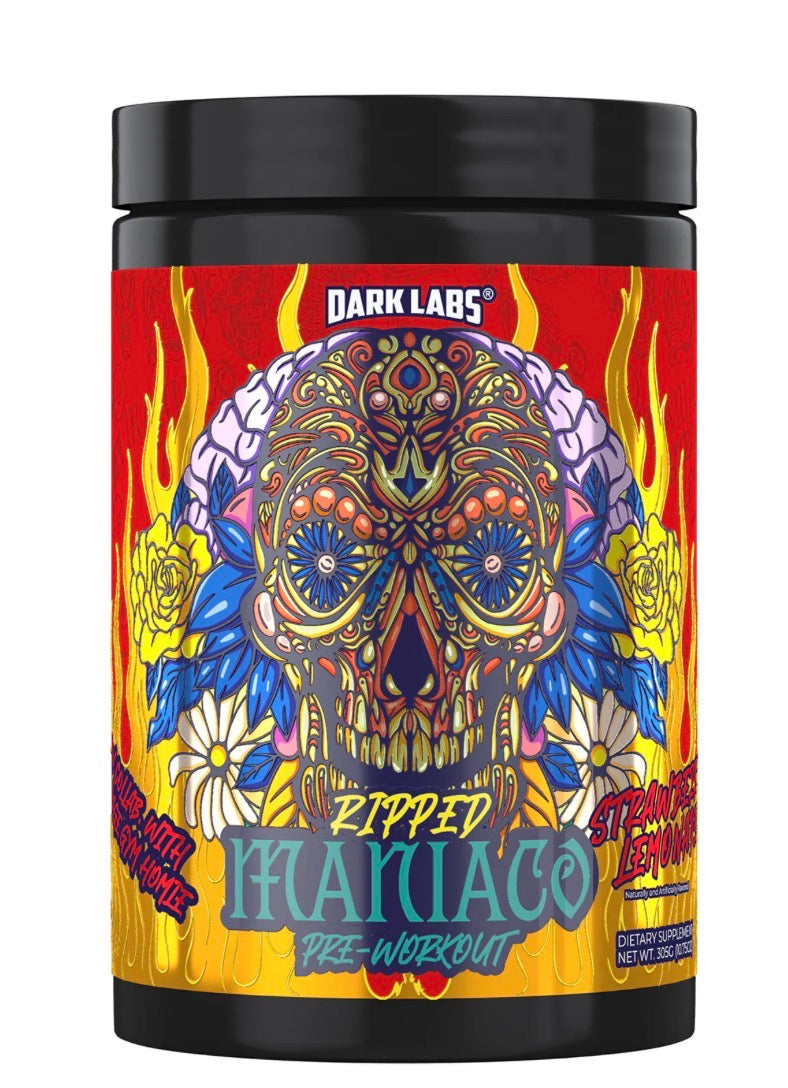 PRÉ TREINO CRACK RIPPED MANIACO - 305G