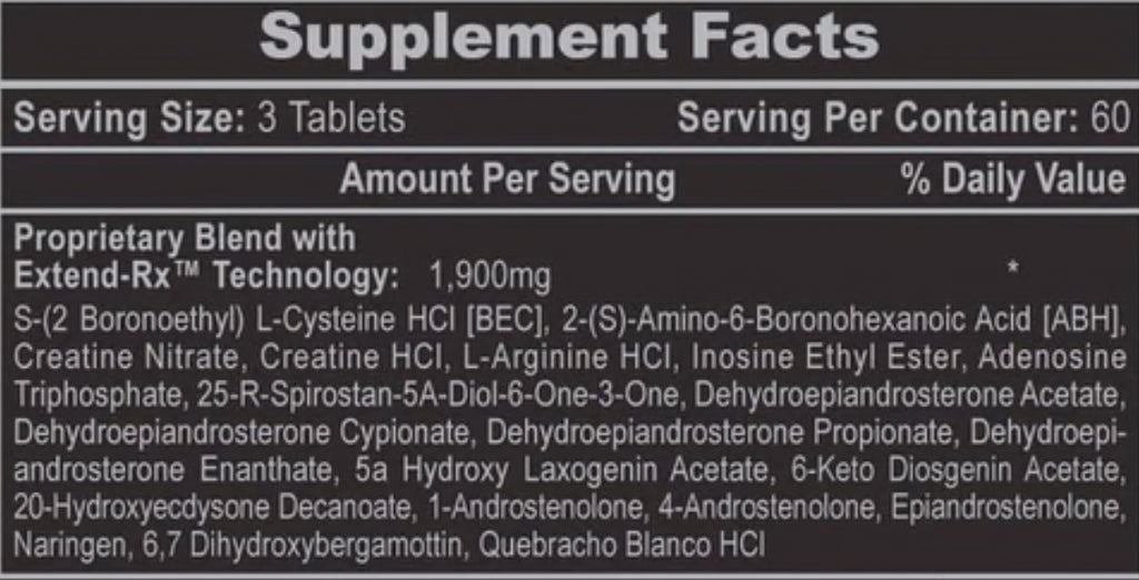 PRÓ HORMONAL HITECH - 180 TABLETES