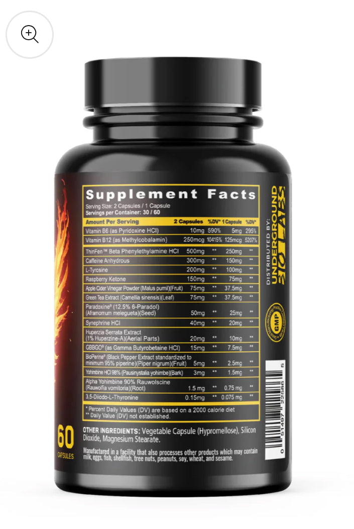 PANDA CUTS EXTREME FAT BURNER 60 CAPSULAS