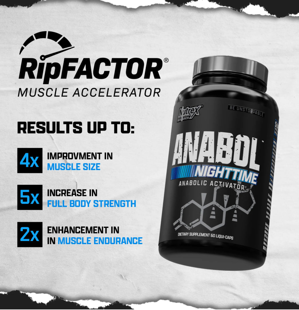 NUTREX ANABOL NIGHT TIME 60 CAPSULAS