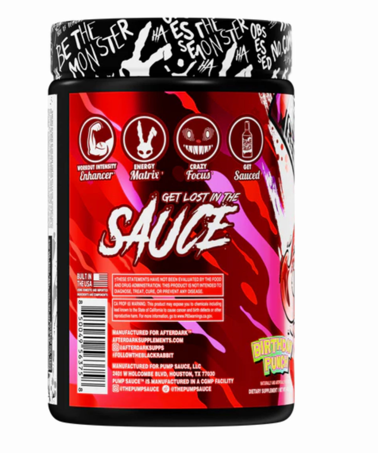 PRÉ TREINO INHUMAN EXTRA SAUCY 496G