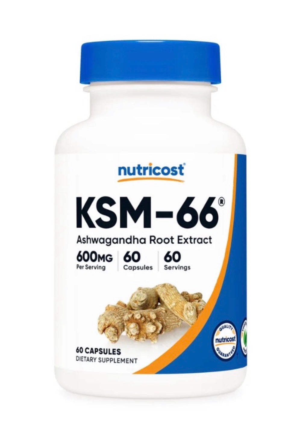 KSM-66 ASHWAGANDHA - 60 CAPSULES