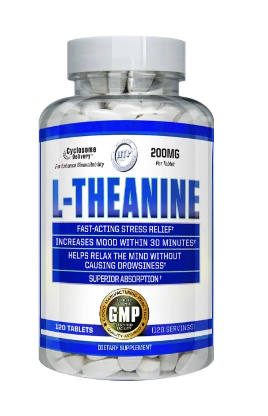 L-THEANINE HI-TECH - 120 TABLETES