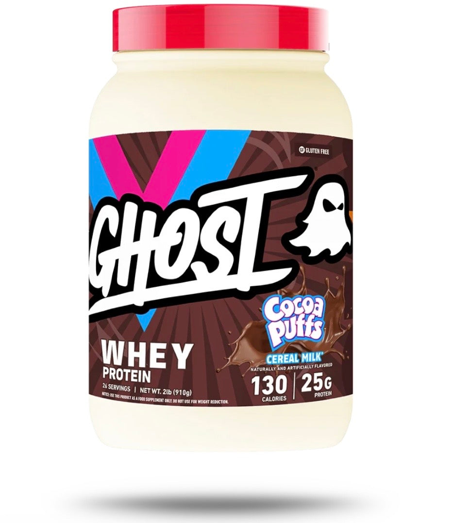 GHOST WHEY COCOA PUFFS CEREAL MILK - 910G