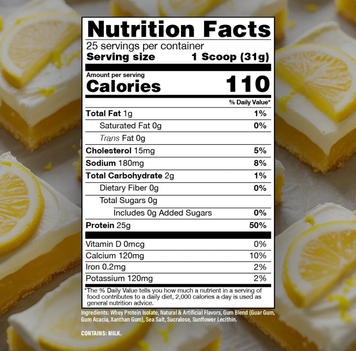 PROTEINA ISOLADA RAW LEMON CAKE - 775G