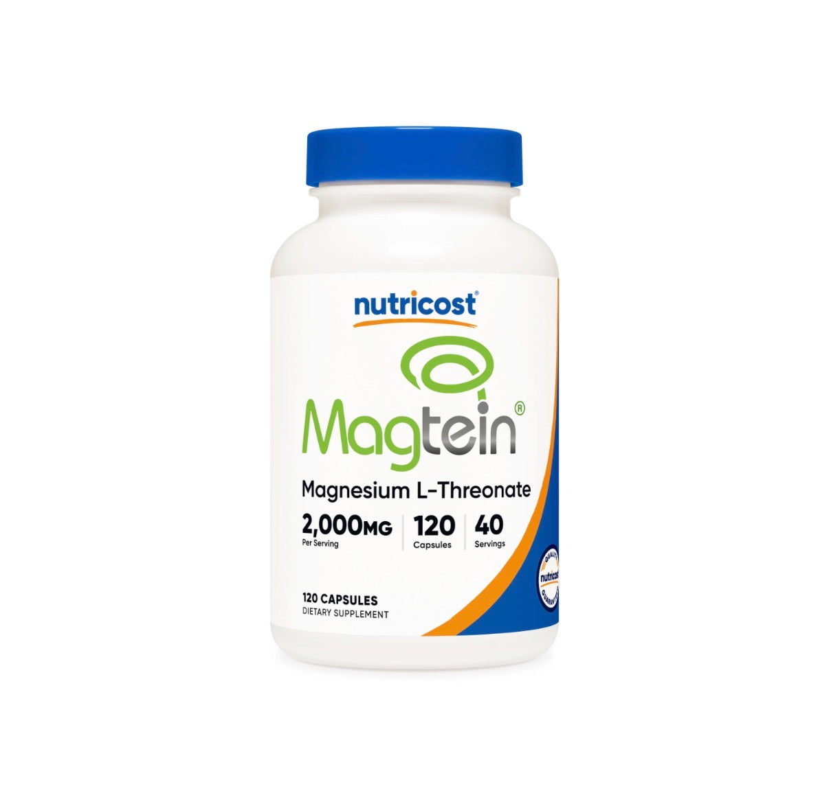 MAGNESIO L-THREONATE NUTRICOST - 120 CAPSULES