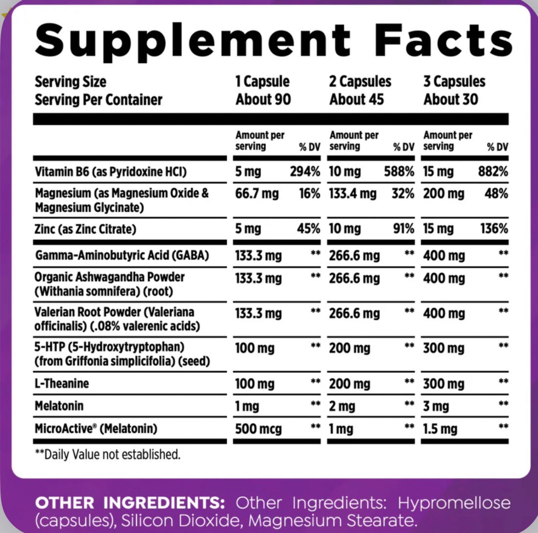 DELTA SLEEP - 90 CAPSULES