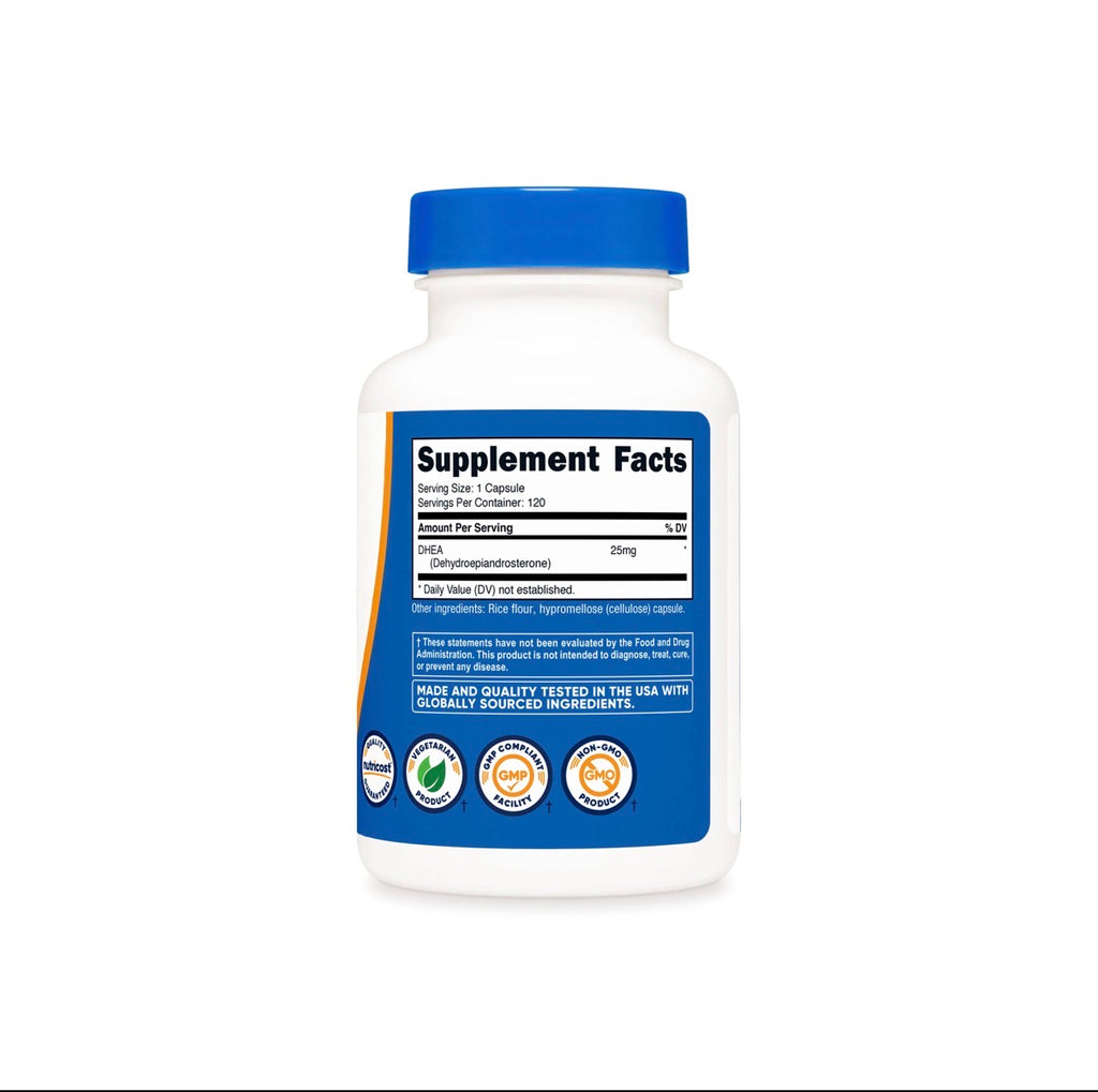 DHEA NUTRICOST 25, 50 E 100MG