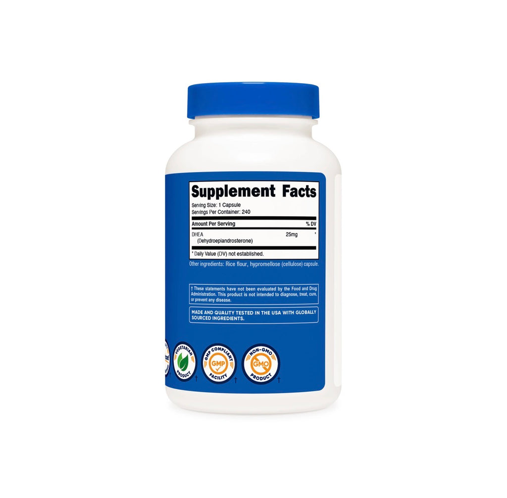 DHEA NUTRICOST 25, 50 E 100MG