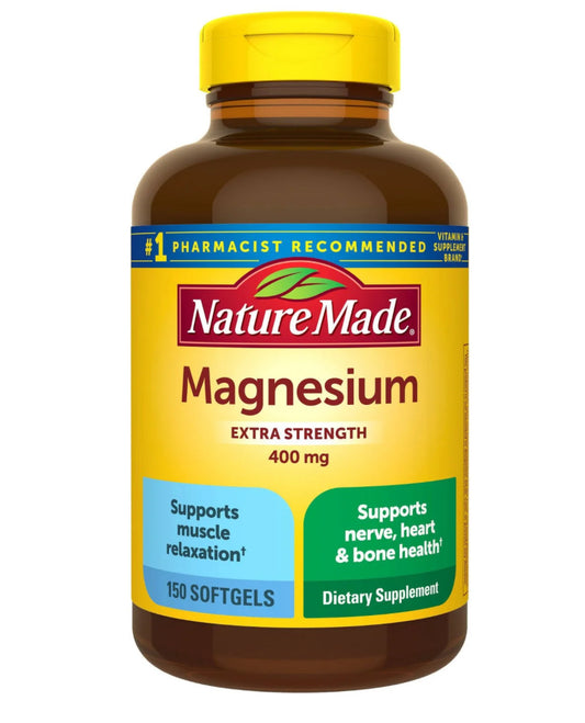 MAGNESIUM NATURE MADE 400MG - 150 SOFTGELS