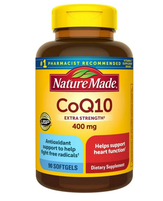 COENZIMA Q10 400MG NATURE MADE - 90 SOFTGELS